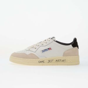 Tenisky Autry Medalist Low Man Match/ Suede White/ Black EUR 46
