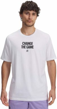 Tričko Under Armour Curry Playable Tee 1 White S