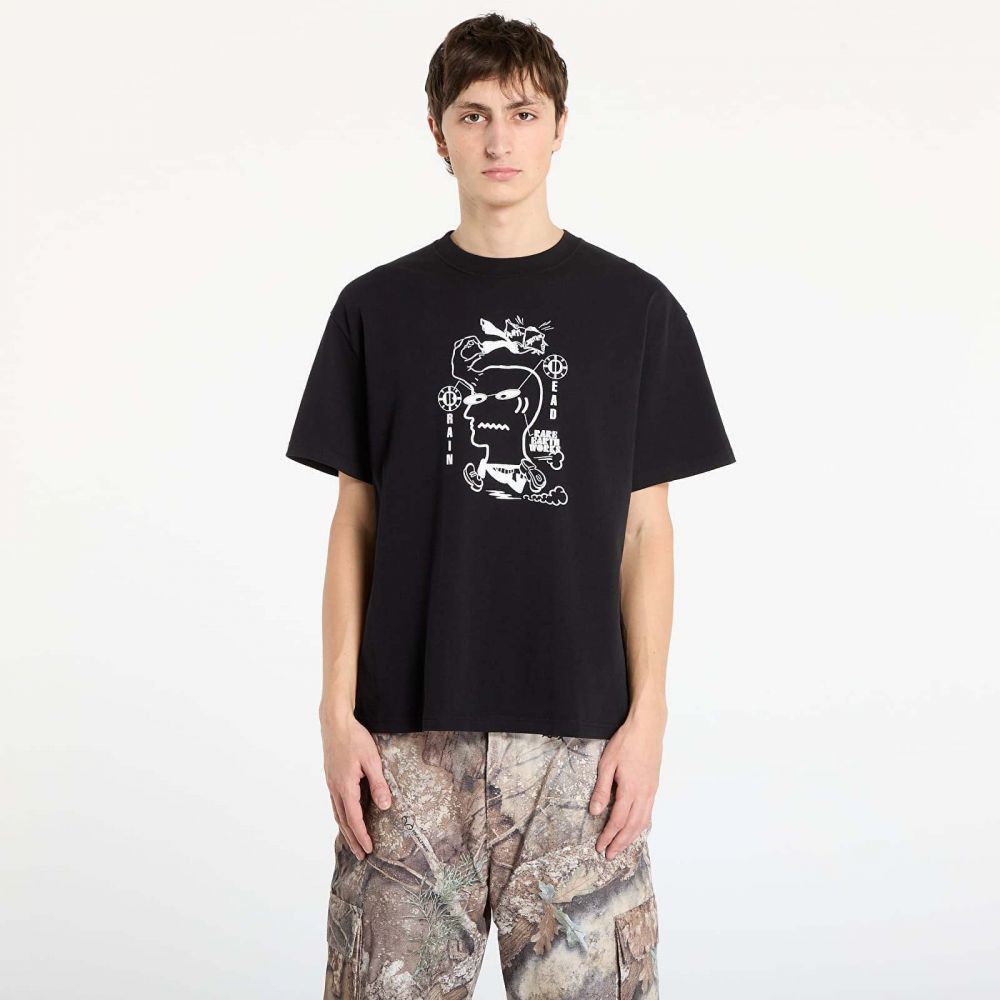 Tričko Brain Dead Earth Works T-shirt Black M