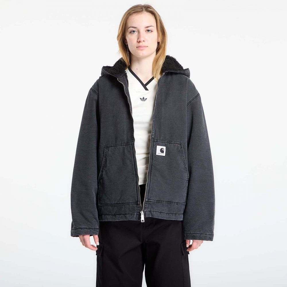 Bunda Carhartt WIP W' Hooded Mitch Jacket Black XS