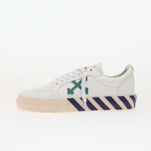 Tenisky Off-White Low Vulcanized Leather White/ Teal EUR 36