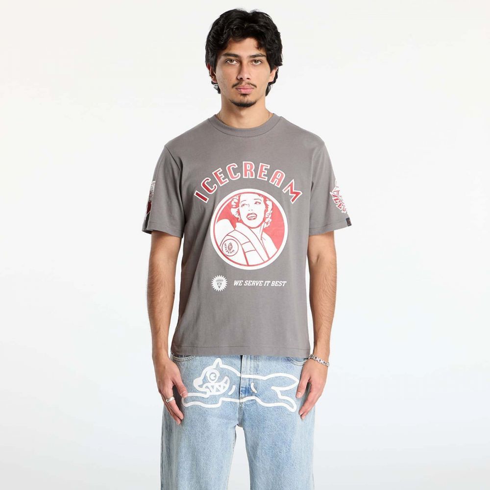 Tričko Billionaire Boys Club Icecream Multi Graphic T-Shirt Grey M
