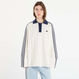 Tričko adidas Ls Jersey Off White L