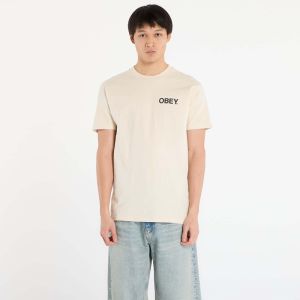 Tričko OBEY Doberman Classic T-Shirt Cream M