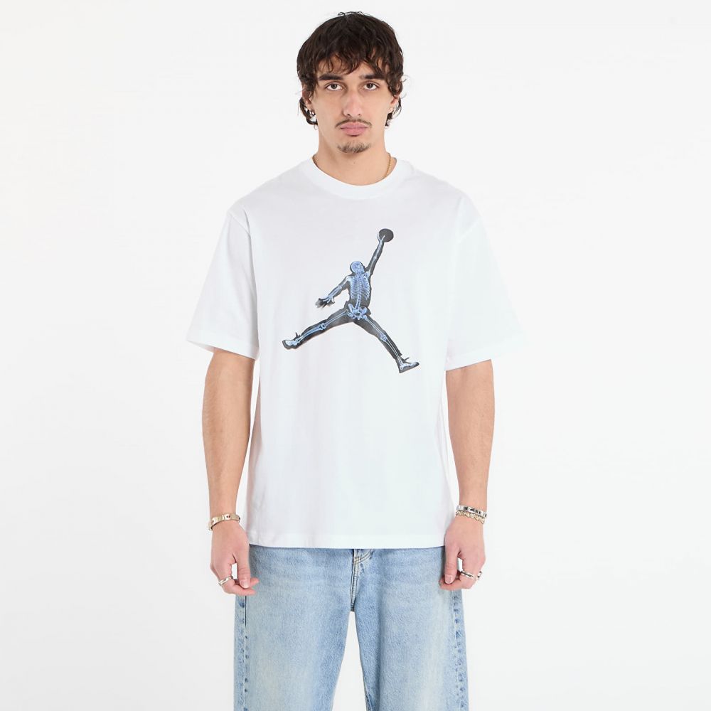 Tričko Jordan Men's T-Shirt White/ Black XL