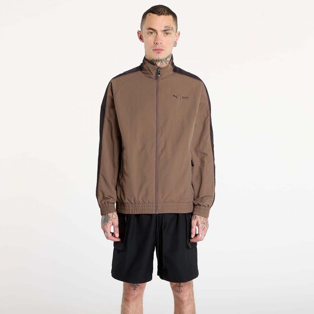 Bunda Puma x RIPNDIP T7 Oversized Track Jacket Flat Bronze XL