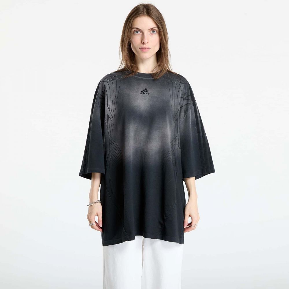 Tričko adidas Adilenium Season 4 Teamgeist Oversized Washed T-Shirt Black/ Grey Six XS