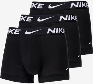 Boxerky Nike Dri-FIT Trunk Essential Micro 3-Pack Black XXL