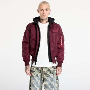 Bunda Alpha Industries MA-1 D-Tec Dark Cherry M