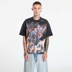Tričko REPRESENT x Iron Maiden Steed T-Shirt Stained Black XL
