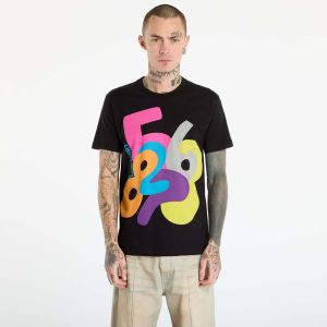 Tričko Comme des Garçons SHIRT T-Shirt With Graphic Print Black L