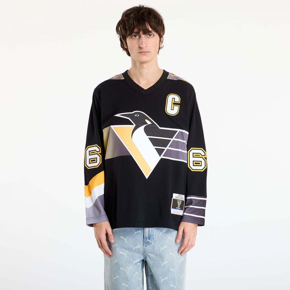 Tričko Mitchell & Ness NHL Alternate Jersey Penguins 1996 Mario Lemieux Black L