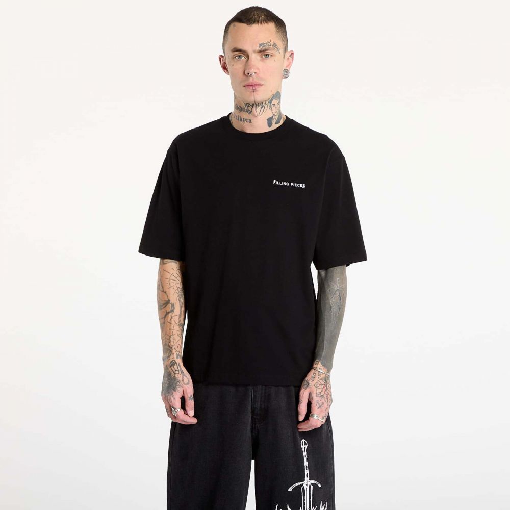 Tričko Filling Pieces T-Shirt Boxy Black M