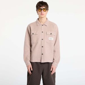 Košeľa Brain Dead Waffle Button Front Shirt Sand M
