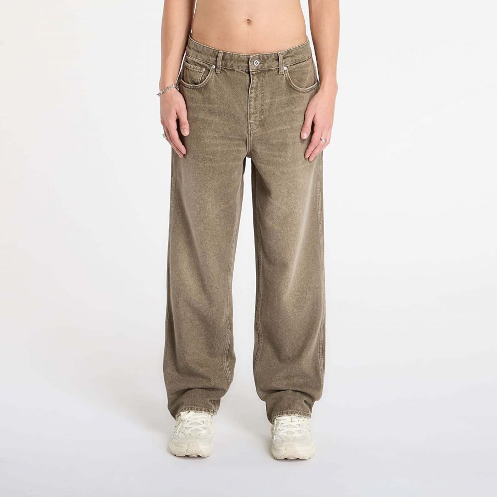 Džínsy REPRESENT R3 Baggy Denim Washed Olive 33