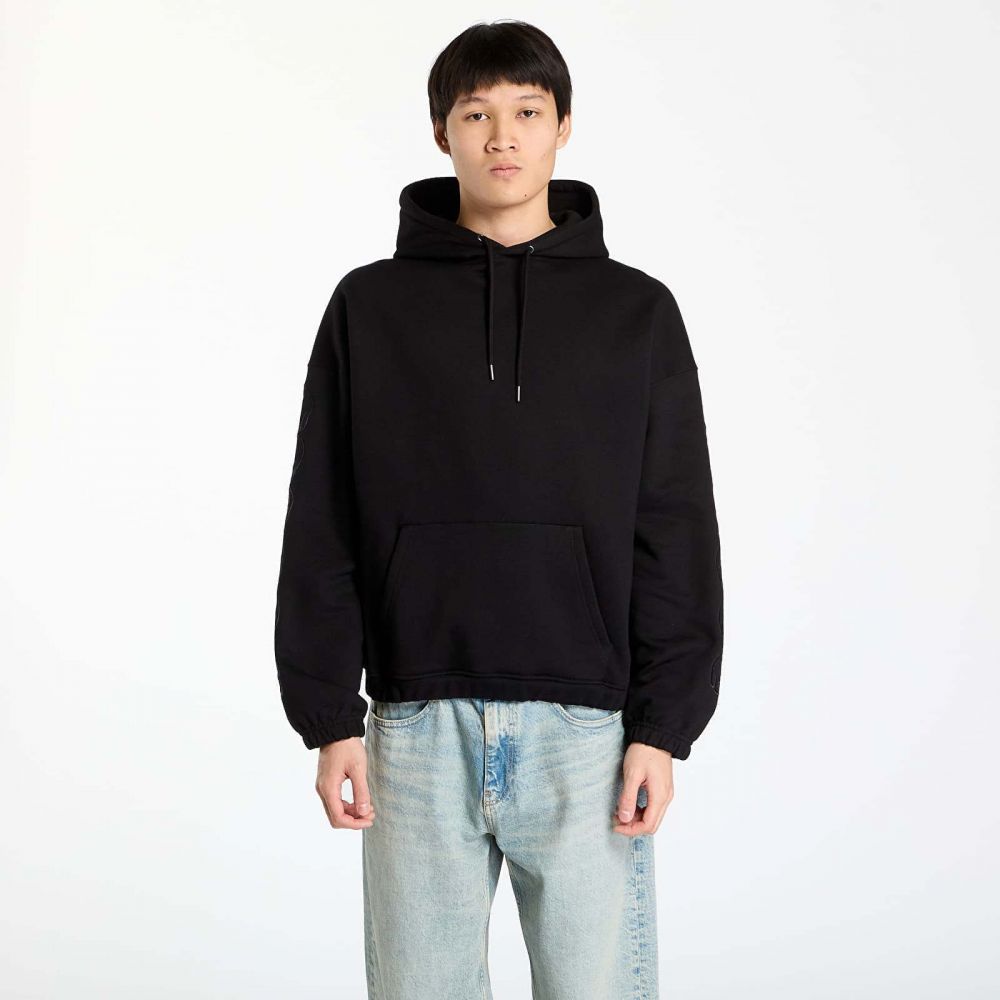 Mikina Wasted Paris M Bury Boxy Hoodie Black M