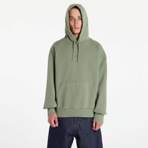 Mikina Reebok Uniform Bi-Material Hooded Forest Green S