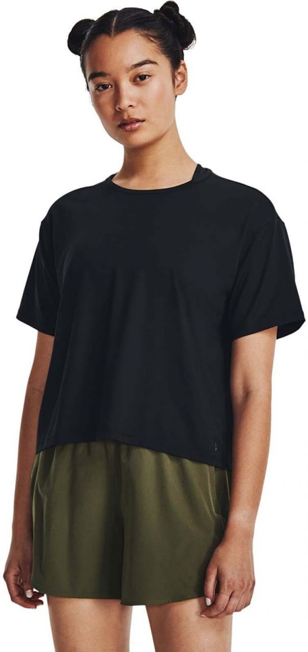 Tričko Under Armour Motion SS T-Shirt Black M