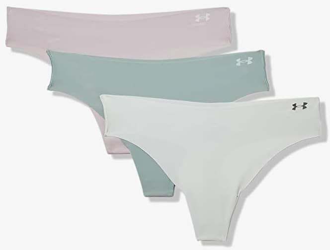 Kalhotky Under Armour UA Pure Stretch NS THONG 3-Pack Multicolor XS