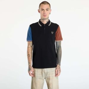 Tričko Comme des Garçons SHIRT x Fred Perry Polo Knit Black M