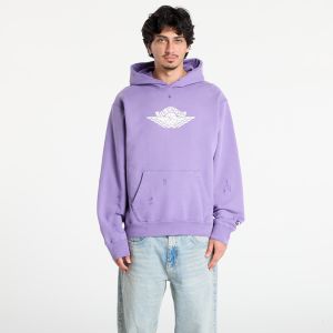 Mikina Jordan Rare Air Men's Fleece Pullover Hoodie Purple Earth S