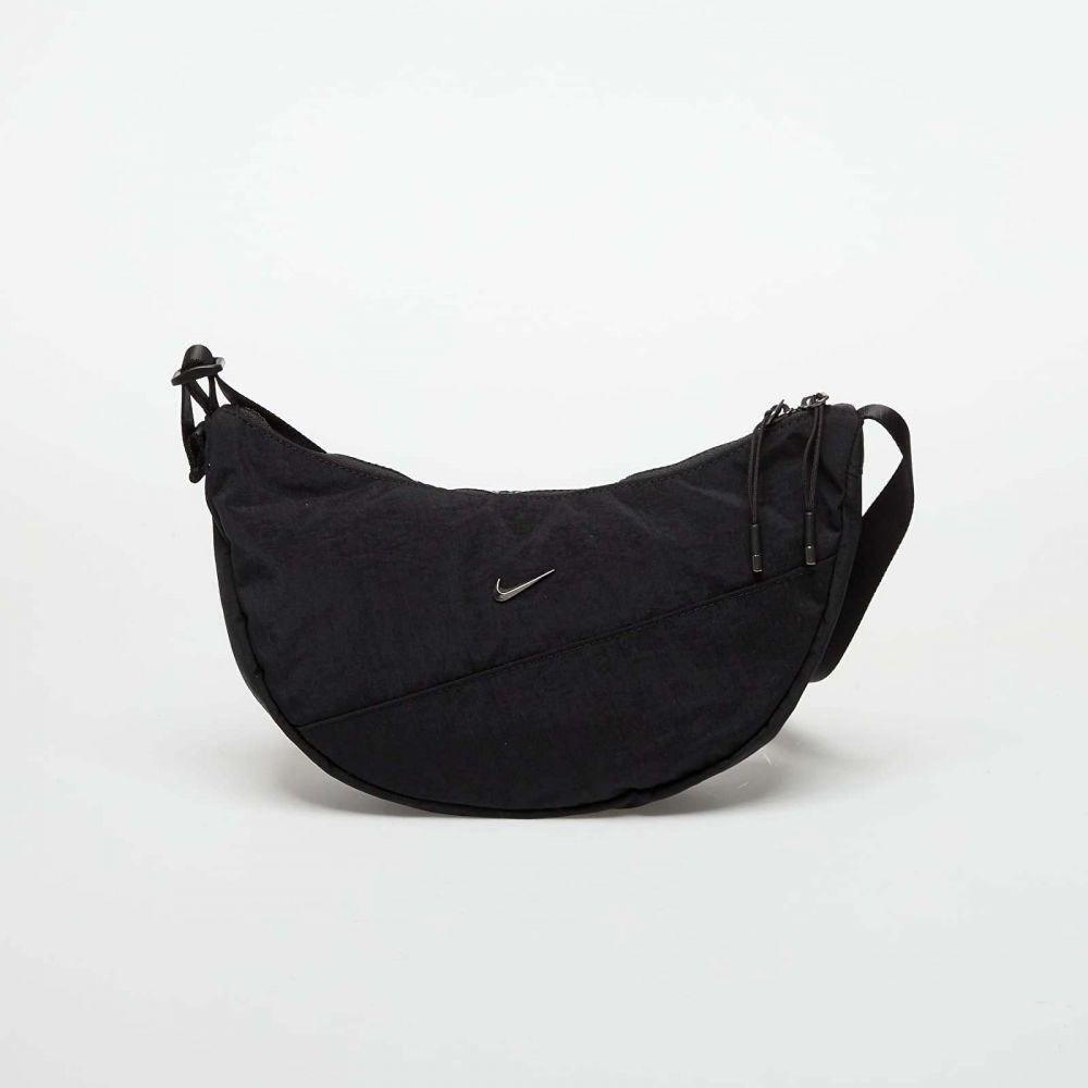 Taška Nike Aura Crescent Crossbody Bag (4L) Black/ Black/ Gunmetal 4 l