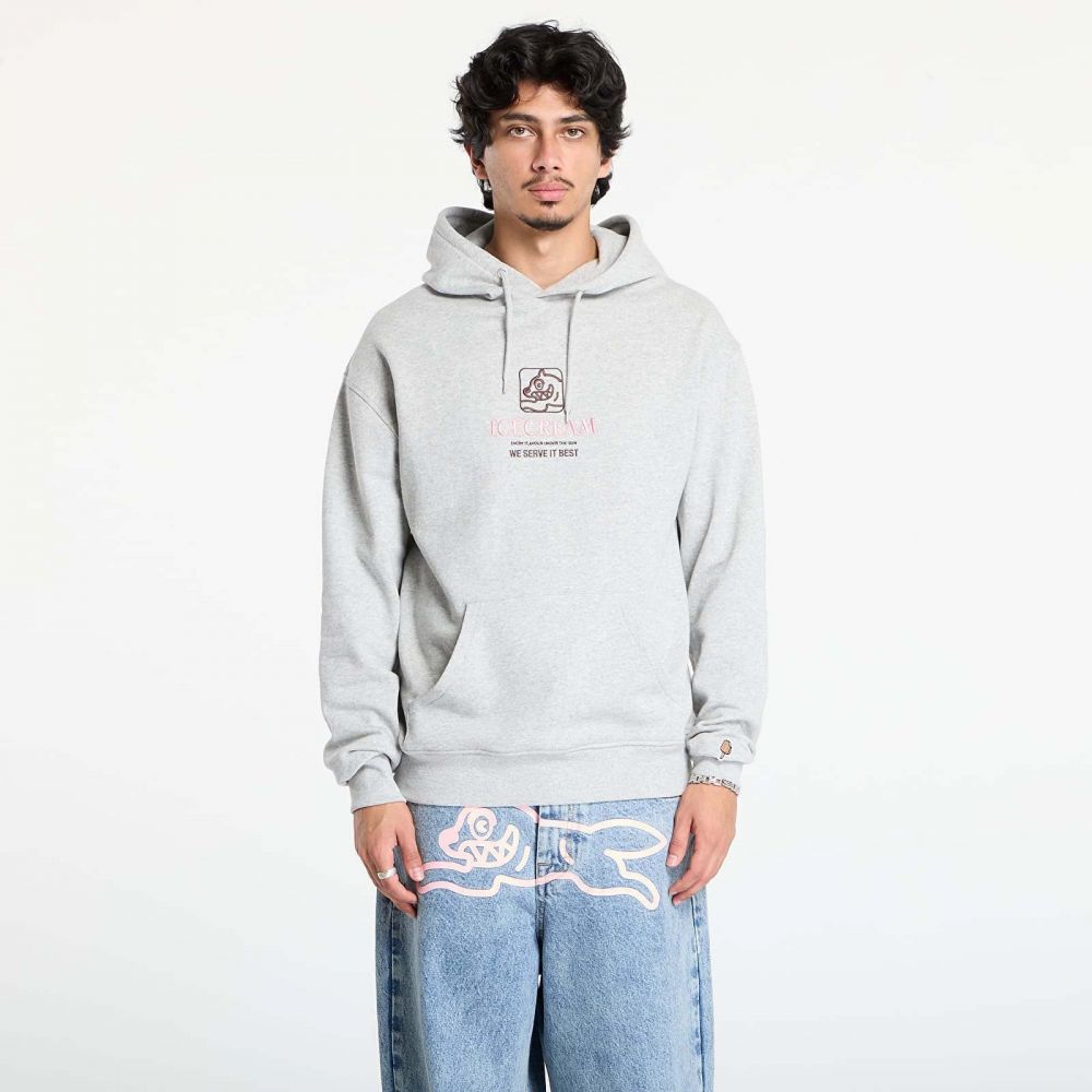 Mikina Billionaire Boys Club Icecream Serve It Best Popover Hood Heather Grey S