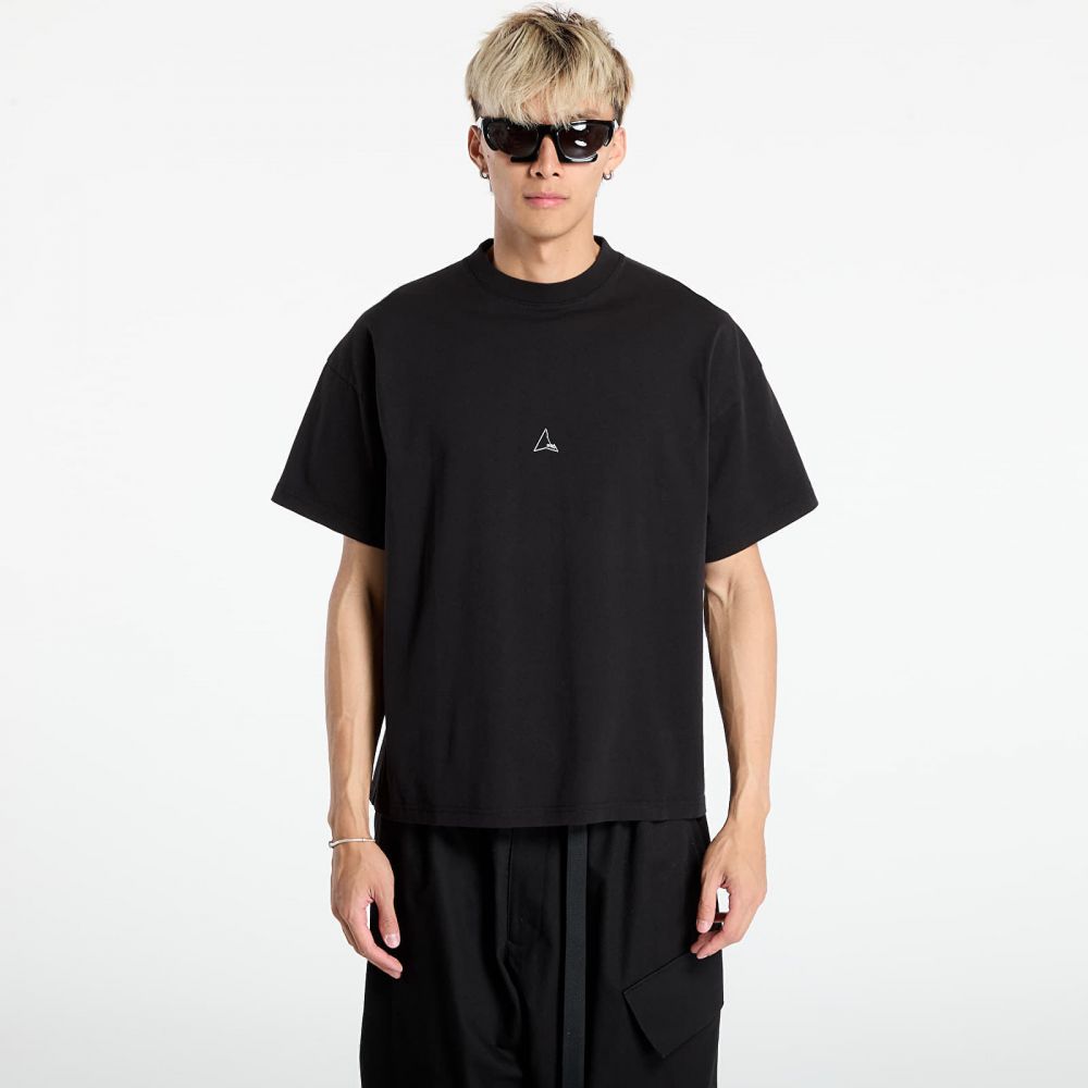Tričko ROA Logo Organic T-Shirt Black XL
