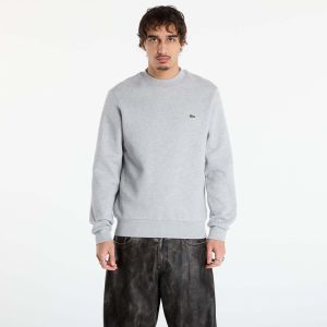 Mikina LACOSTE Men's Sweatshirt Silver Chine XL