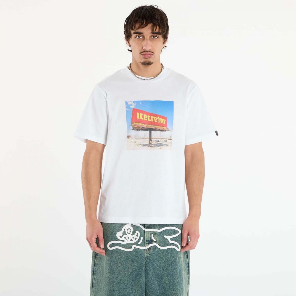 Tričko Billionaire Boys Club Icecream Billboard T-Shirt White S