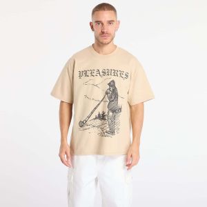 Tričko PLEASURES Pipe T-Shirt Sand M