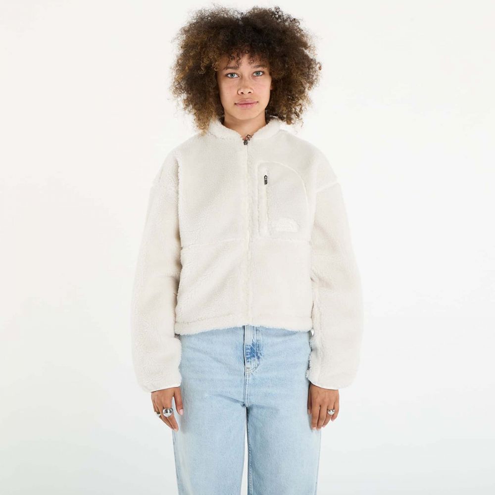 Bunda The North Face W Extreme Pile Fz Jacket 2 White Dune M