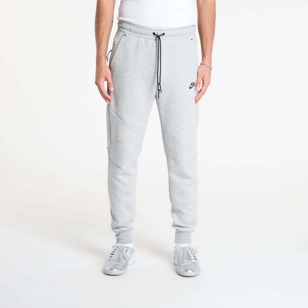 Tepláky Nike Tech Men's Fleece Joggers Dk Grey Heather/ Black XL