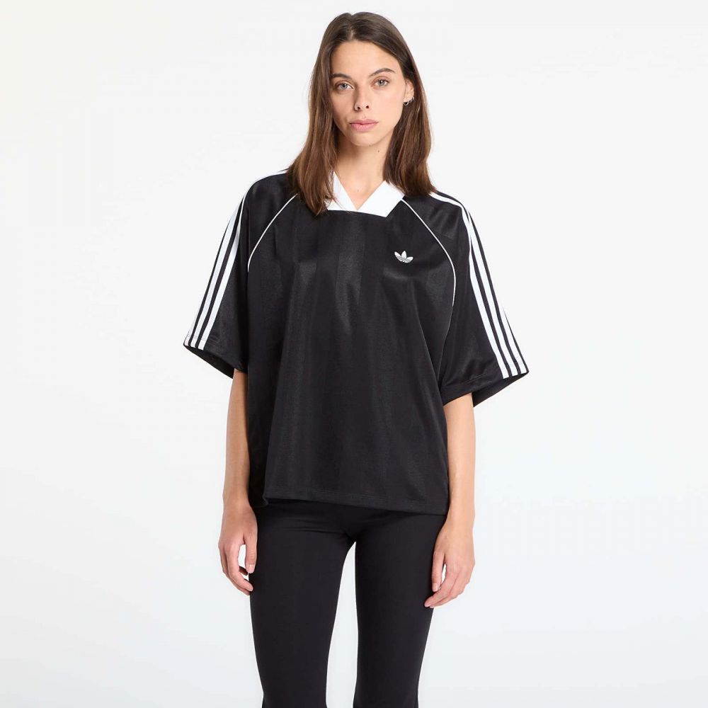 Tričko adidas 3S Jaquard Tee Black S