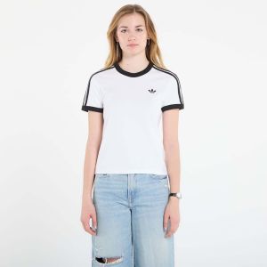 Tričko adidas 3S Tee Slim White/ Black S