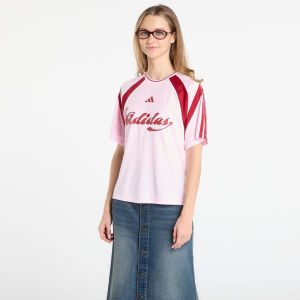 Tričko adidas W Her Tee Clear Pink/ Actmar XS