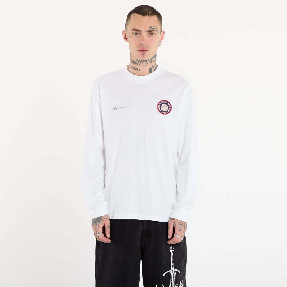 Tričko adidas x Moon Boot Long Sleeve Tee White XXL