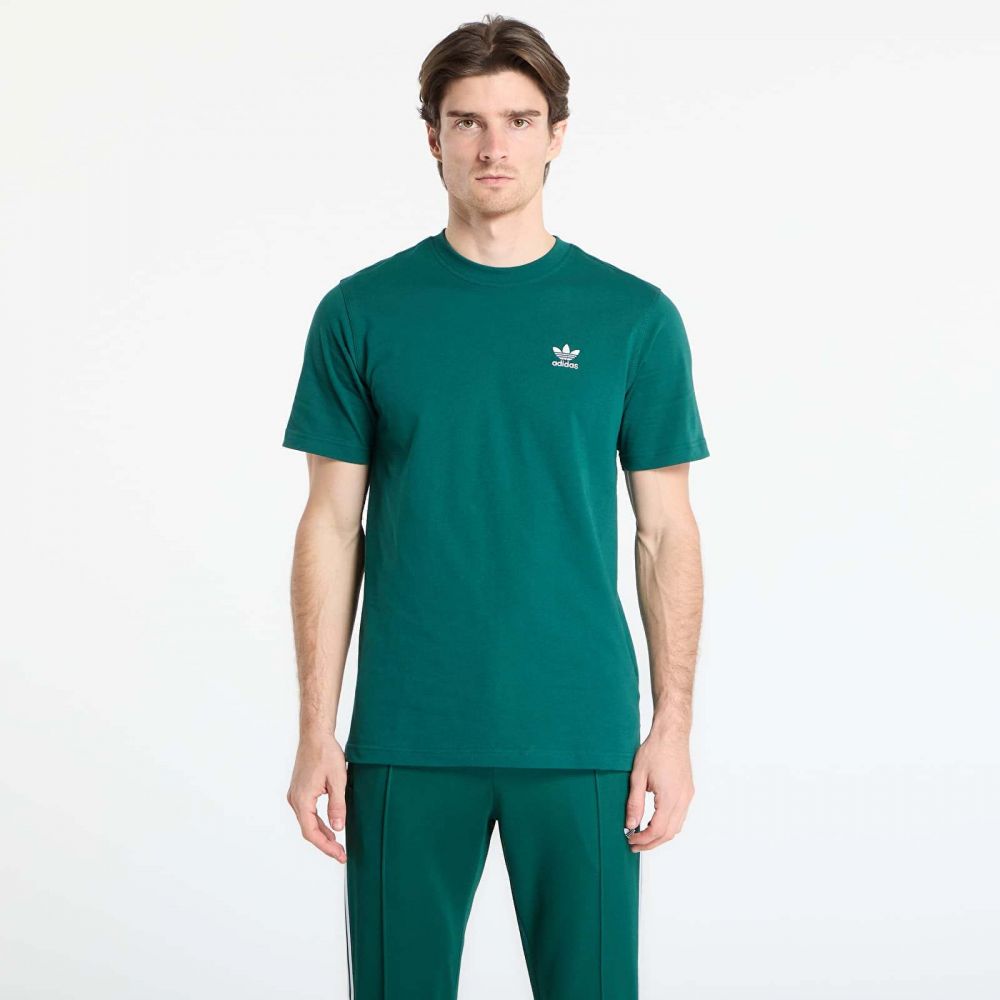 Tričko adidas Trefoil Ess Tee Collegiate Green L