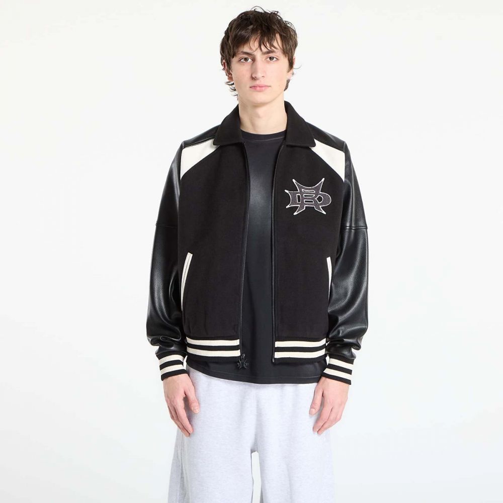 Bunda RIPNDIP Luther Leather Jacket Olive L