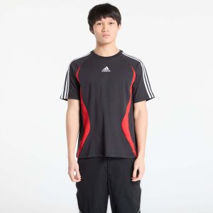 Tričko adidas Teamgeist Tee Black/ Better Scarlet XL