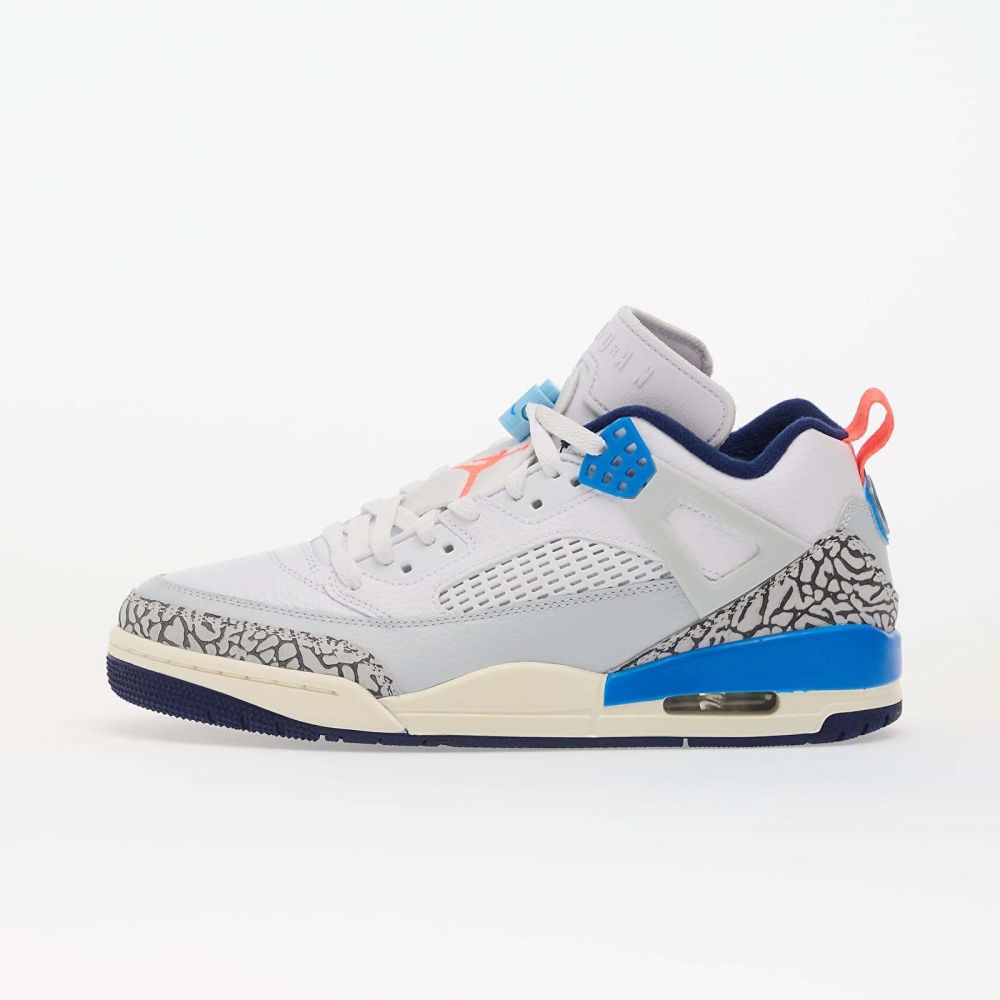 Tenisky Jordan Spizike Low White/ Hot Lava-Pure Platinum-Blue Void EUR 44.5