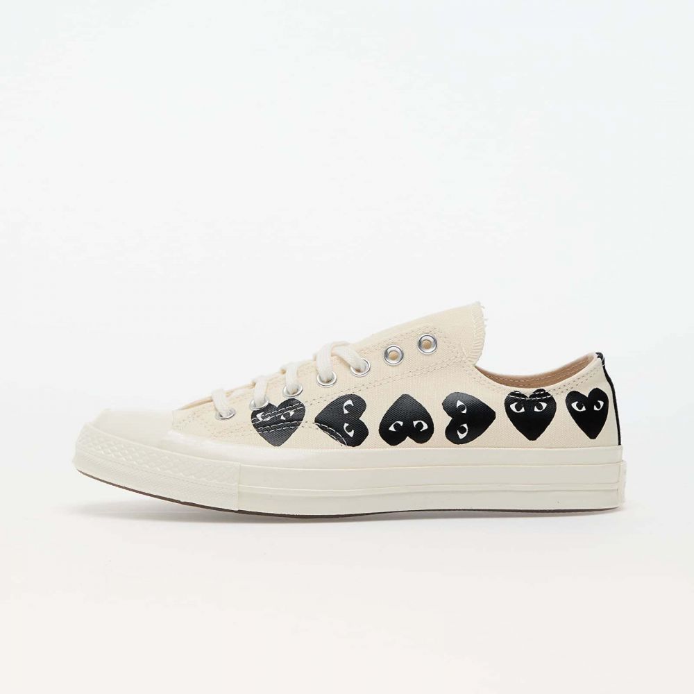 Tenisky Converse x Comme des Garçons PLAY Chuck 70 OX Milk/ Black/ Egret EUR 39