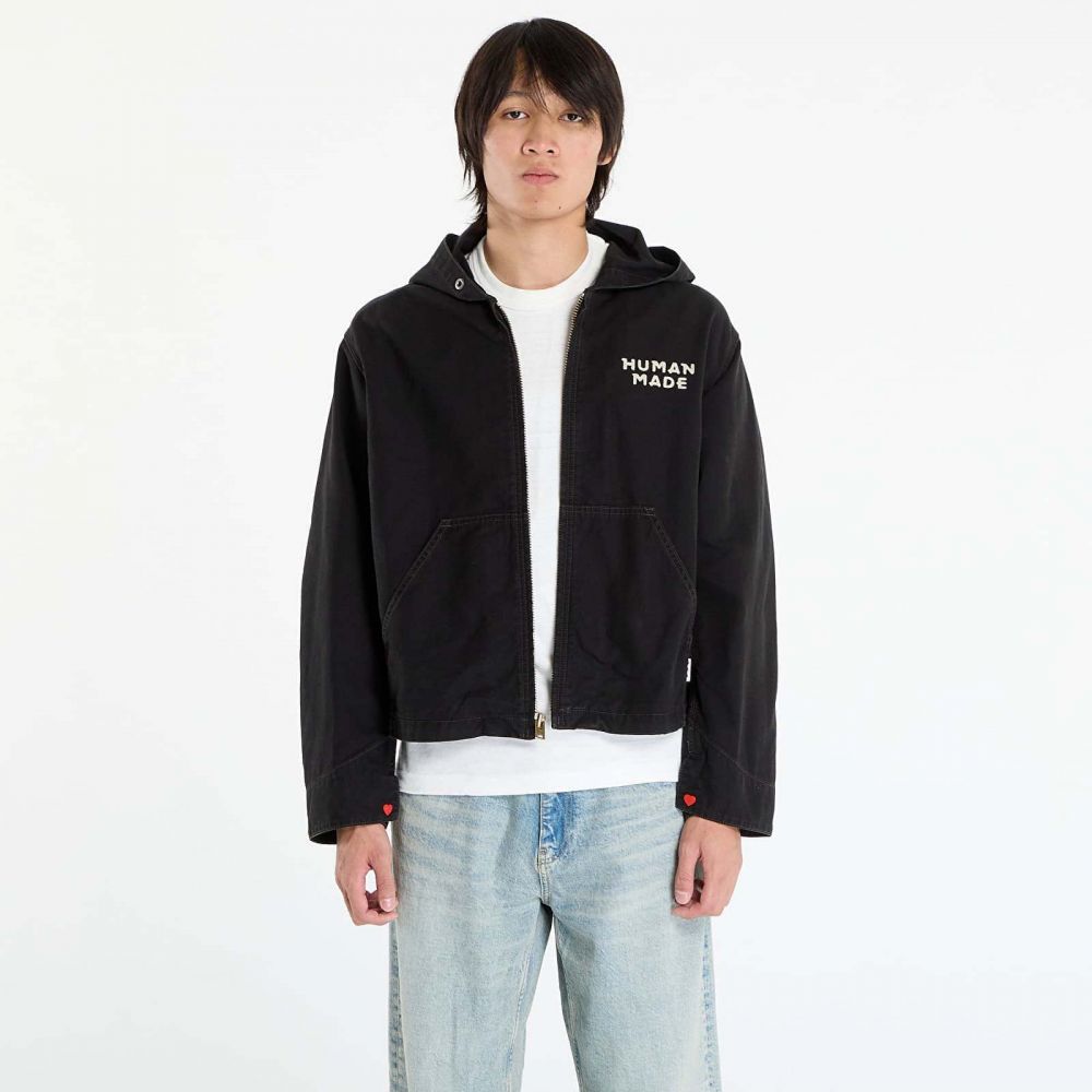 Bunda HUMAN MADE Hooded Jacket Black M