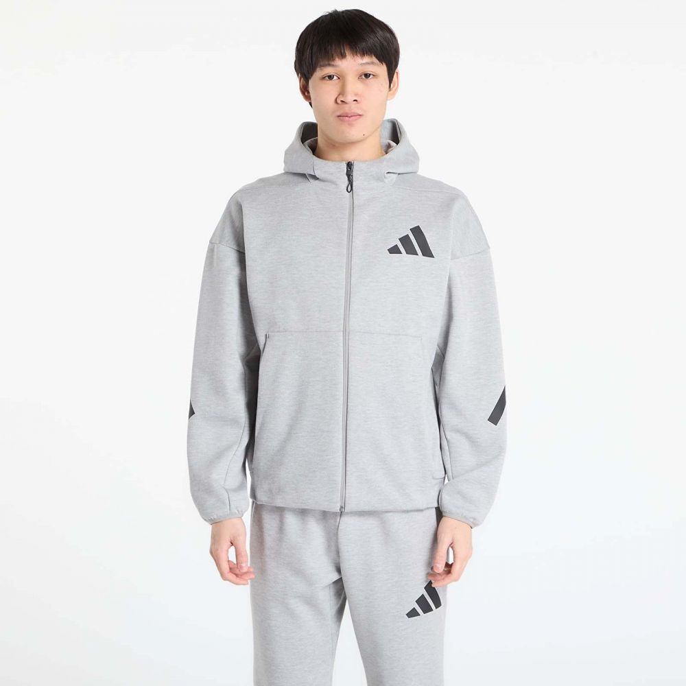 Mikina adidas M Z.N.E. Fz Medium Grey Heather XL