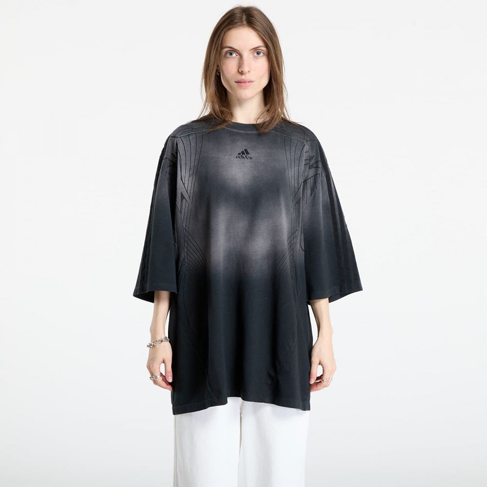 Tričko adidas Adilenium Season 4 Teamgeist Oversized Washed T-Shirt Black/ Grey Six S