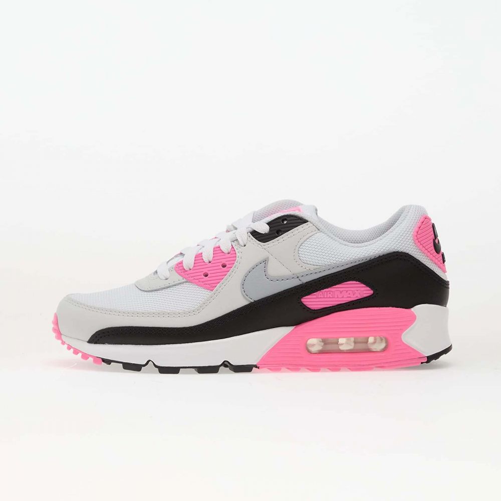 Tenisky Nike Air Max 90 White/ Wolf Grey-Pink Glow-Black EUR 44