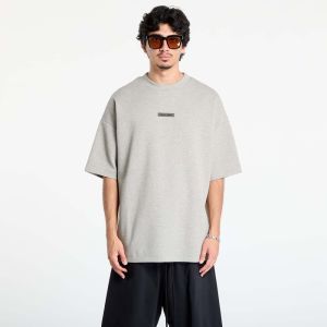 Tričko Fear of God Essentials Pique 90's Short Sleeve Tee Concrete Heather XL