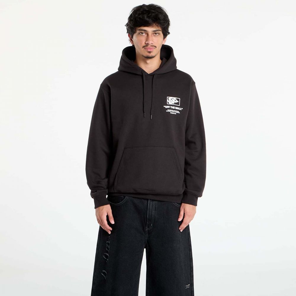 Mikina Vans Stockpile Pullover Black/ White M