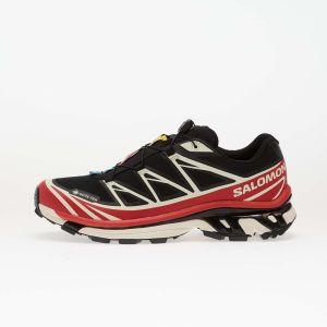 Tenisky Salomon XT-6 GTX Black/ Flame Scarlet/ Vanila EUR 46 2/3
