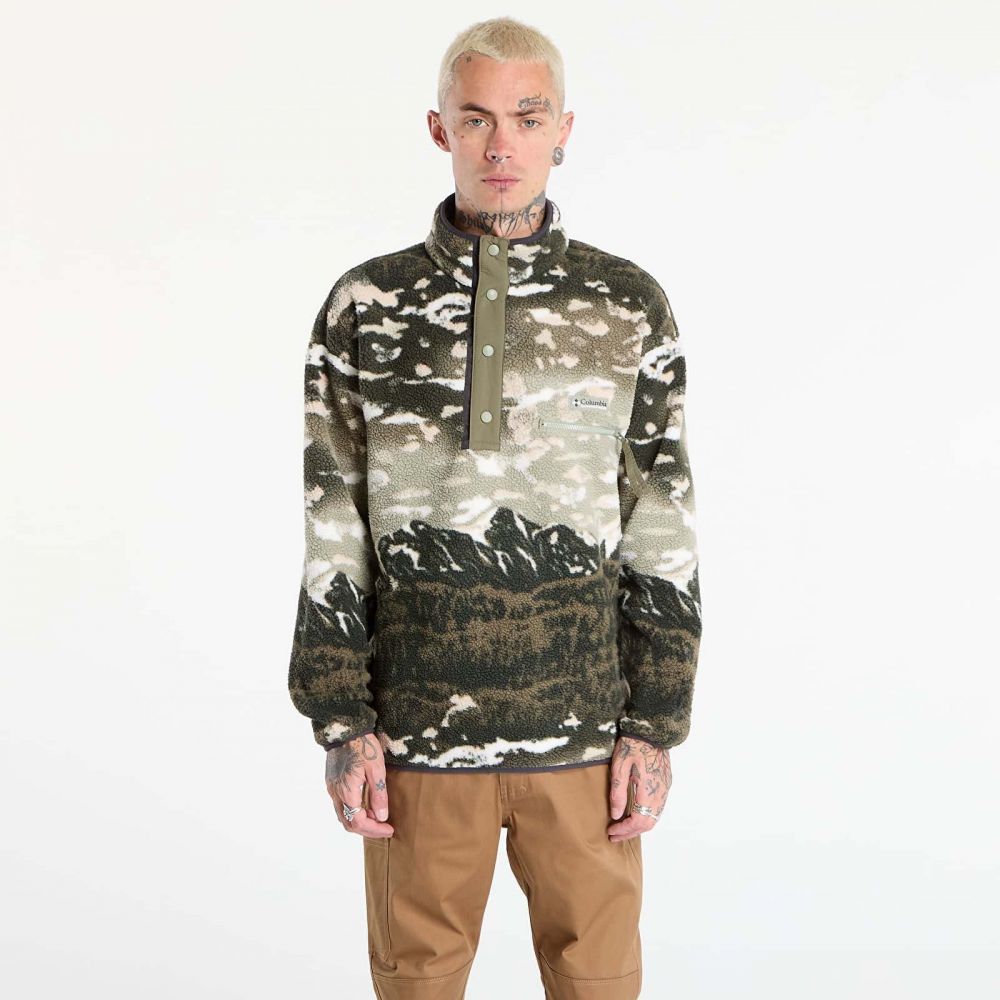 Mikina Columbia Helvetia™ II Printed Half Snap Fleece Safari Sisters S